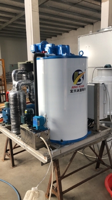 Taze Tutma Endüstriyel Yaprak Buz Yapma Makinesi 1 2 3T 5 10 Ton 15 20 30 40 Ton