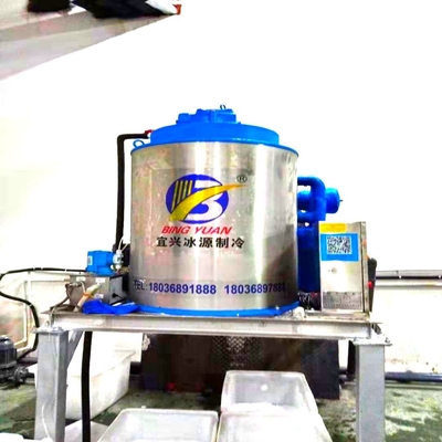 Otomatik 1 2 3 5 Yaprak Buz Makinesi 10 Ton 3P 380Volt 50Hz