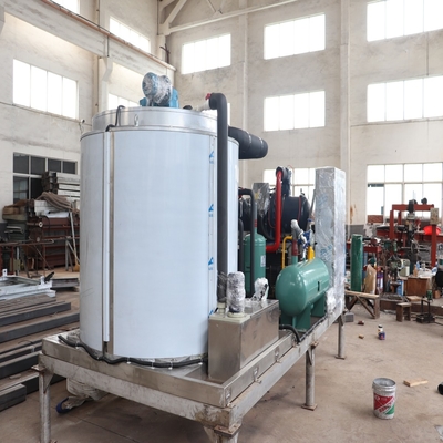 Evaporatif Soğutma 15ton / Gün Buz Tane Yapıcı Makine PLC Kontrolü