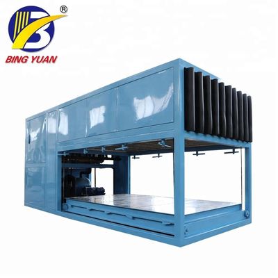 R404A 2.7KW 10000KG Blok Buz Yapma Makinesi, 10 Tonluk Buz Blok Yapma Makinesi