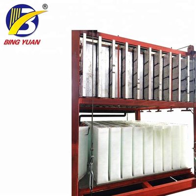R404A 2.7KW 10000KG Blok Buz Yapma Makinesi, 10 Tonluk Buz Blok Yapma Makinesi