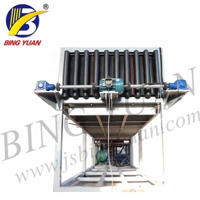 Çin İmalatından Taze Muhafaza için Tam Otomatik 10 T / Gün Direkt Sistem Buz Blok Yapma Makinesi