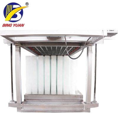 30 Ton Paslanmaz Çelik 304 Şeffaf Buz Blok Makinası