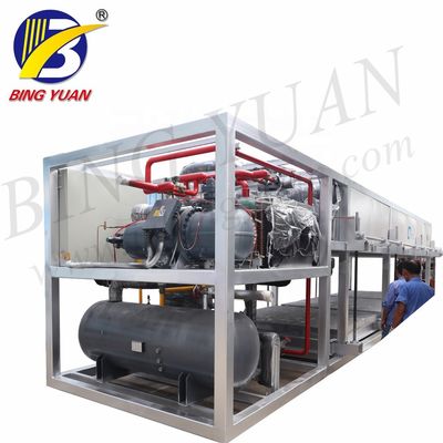 En İyi Satış 25T / Gün Fabrika Fiyatı Doğrudan Sistem Buz Blok Yapma Makinesi