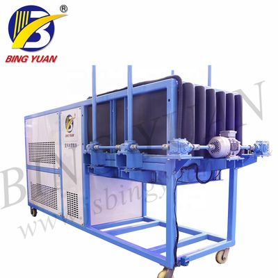 Yixing ICS Soğutma Yüksek Kalite, Düşük fiyat Direkt Sistem Blok Buz Makinesi 1 ton / 24 saat