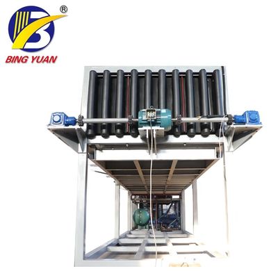 Düşük fiyat yüksek kaliteli 3 tonluk Doğrudan Sistem Blok Buz Makinesi / makinesi