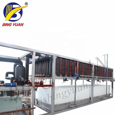Ticari Blok Buz Yapıcı - Satılık 5T / Gün Direkt Sistem Buz Blok Yapma Makinesi