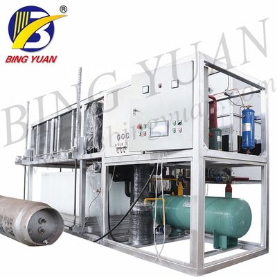 Satılık 2000kgs 24h Çıkışlı Endüstriyel Buz Blok Yapma Makinesi