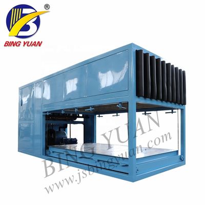 Deniz Ürünleri 20.9KW SS304 5T Blok Buz Yapma Makinesi