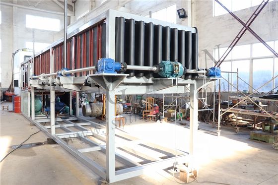 Deniz Ürünleri 20.9KW SS304 5T Blok Buz Yapma Makinesi