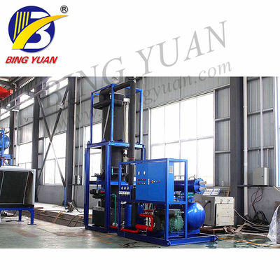 İçecekler Soğutma 3 Ton R404A Endüstriyel Buz Yapma Makinesi