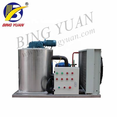 Hava Soğutma 10 Ton 3.94KW SS304 Yaprak Buz Yapma Makinesi