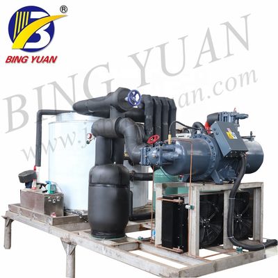 R404A 220V 3000KG Yaprak Buz Yapma Makinesi, Deniz Suyu Yaprak Buz Makinesi