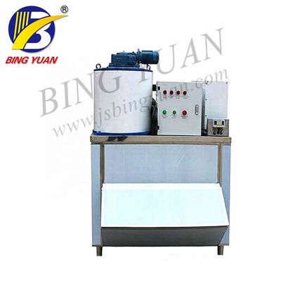 380 Volt 124.3KW 2mm Yaprak Buz Makinesi