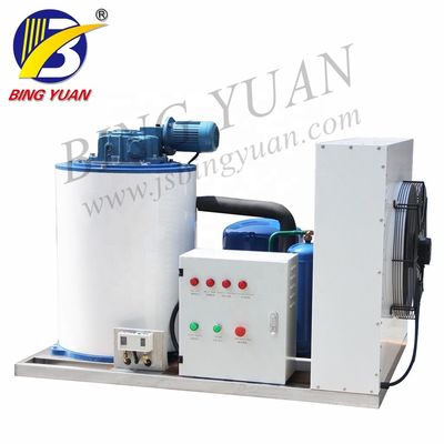 30KW Ticari 8 Ton 380V Buz Tanesi Yapma Makinesi