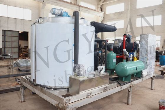 34.31KW 2200KG Paslanmaz Çelik 10 Ton Kar Buz Yapıcı