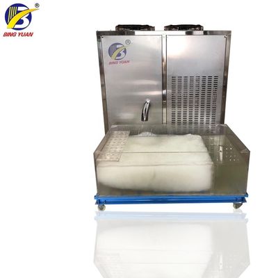 Hava Soğutma 4.3KW R404A Deniz Suyu Buz Makinesi