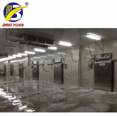 220V 75mm Güneş Enerjisi Konteynerli Soğuk Oda, Balık Depolama İçin Soğuk Oda