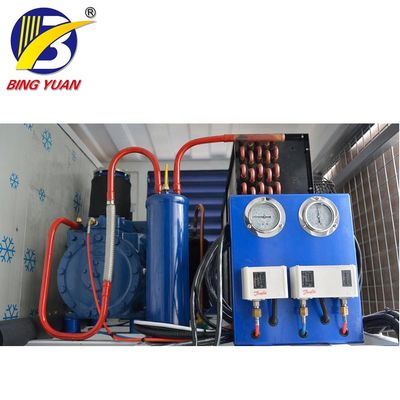 Ticari 120mm Güneş Enerjisi Konteynerli Soğuk Oda, Soğuk Oda Gıda Deposu