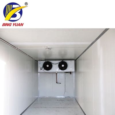 Ticari 120mm Güneş Enerjisi Konteynerli Soğuk Oda, Soğuk Oda Gıda Deposu