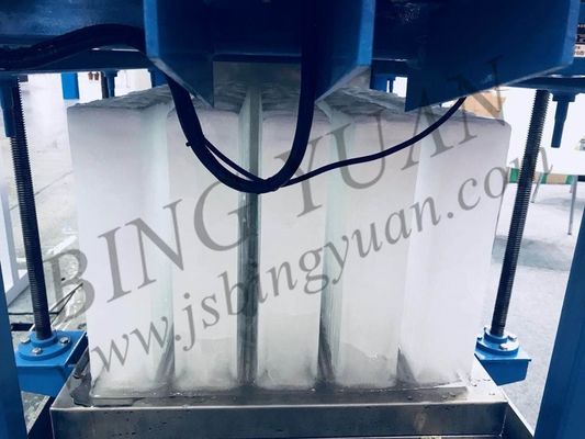 Yixing ICS Soğutma Yüksek Kalite, Düşük fiyat Direkt Sistem Blok Buz Makinesi 1 ton / 24 saat