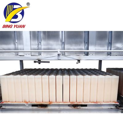 Evaporatif Soğutma 6 Ton 480V Blok Buz Yapma Makinesi