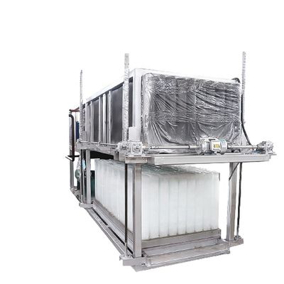 Satılık 3000kgs 24h Çıkışlı Endüstriyel Buz Blok Yapma Makinesi