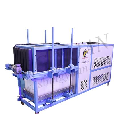 Satılık 3000kgs 24h Çıkışlı Endüstriyel Buz Blok Yapma Makinesi