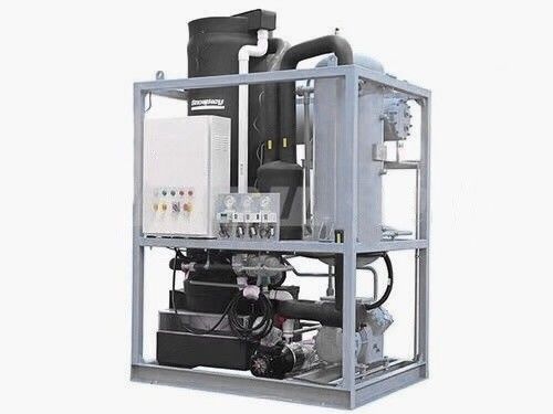R404A 4.5KW 220 Volt 1TPD Buz Tüpü Yapma Makinesi