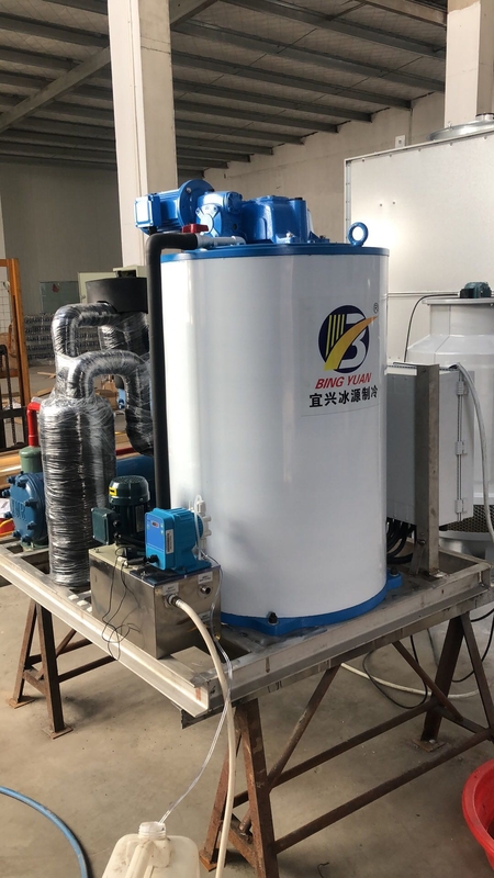 Taze Tutma Endüstriyel Yaprak Buz Yapma Makinesi 1 2 3T 5 10 Ton 15 20 30 40 Ton