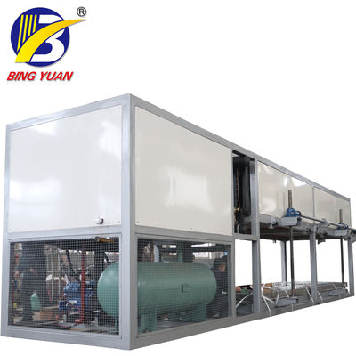 0.5T 220 Volt 50KG Blok Buz Yapma Makinesi, Tuzlu Su Buz Blok Makinesi